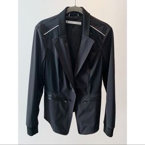 NWOT Blanc Noir Waterproof Black Blazer Jacket